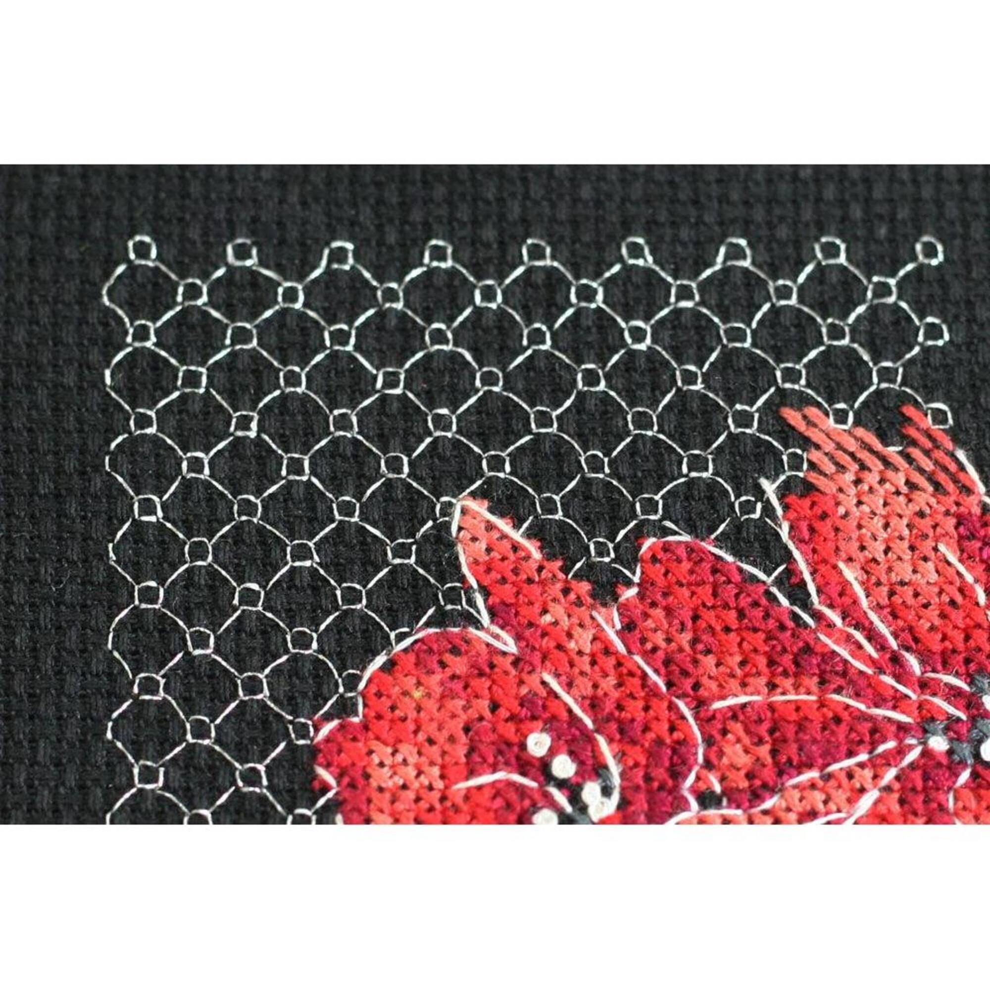 Abris Art Poppies Cross Stitch Kit